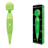 Bodywand Original Glow In Dark Mains Powered Massage Wand Green Electric Massager